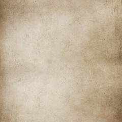 Vintage Tan Parchment Antique Paper Grunge Background