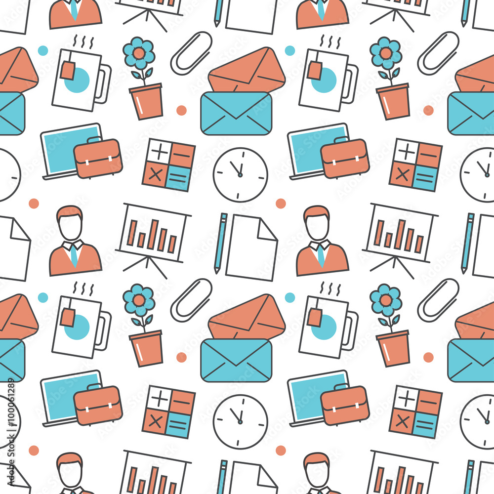 Poster vector modern seamless pattern texture background