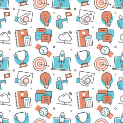 Cotton fabric Vector modern seamless pattern texture background