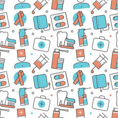 Cotton fabric Vector modern seamless pattern texture background