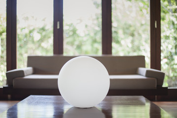 White sphere illuminator