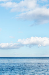 Obraz premium Beautiful seascape - sea horizon under sky