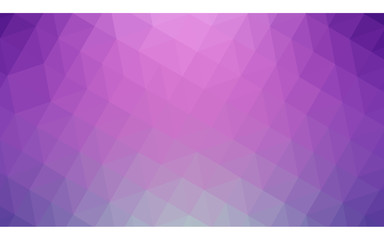 Fototapeta premium Pink polygonal design illustration, which consist of triangles and gradient in origami style.