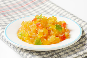 Candied fruit mix