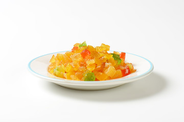 Candied fruit mix