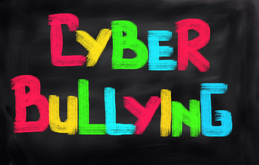 Obraz premium Cyber Bullying Concept
