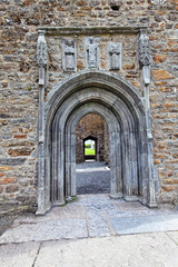 Fototapeta na wymiar Clonmacnoise Doorway