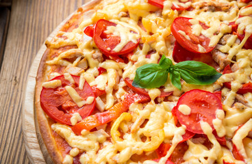 beautiful and tasty food on a plate