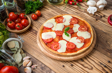 beautiful and tasty food on a plate