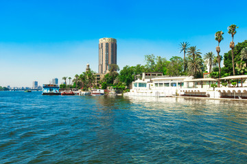 Fototapeta na wymiar River Nile of Cairo