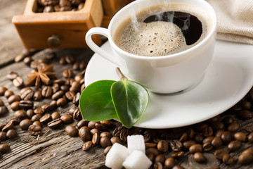 Coffee cup and saucer