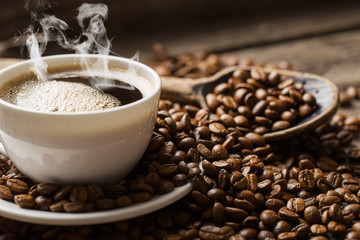 Coffee cup and saucer