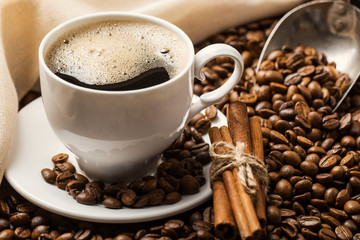 Coffee cup and saucer