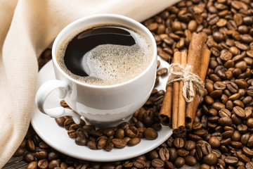 Coffee cup and saucer