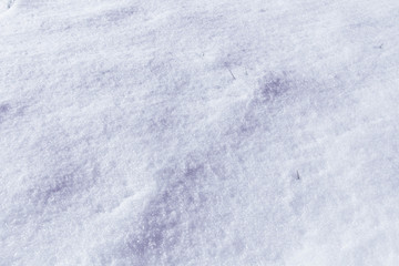 background of fresh snow, filter applied