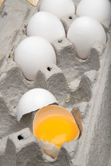Broken egg