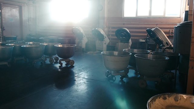 bread bakery food factory production with fresh products