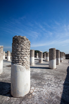 Columns in Tula de Allende