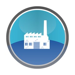 Obraz premium Usine dans un bouton