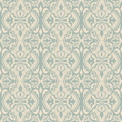 Elegant antique background image of flower plant leaf vine pattern.
