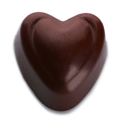 Chocolate candy, isolated on white