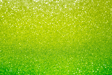 Gradient green background with natural bokeh texture 