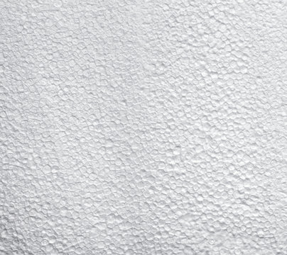 Close-up of styrofoam texture