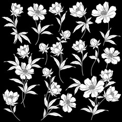 花素材　オブジェクト