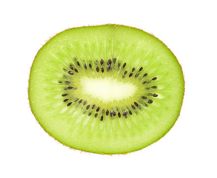 kiwi fruit isolated on white background