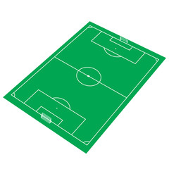 Green Soccer Stadium 