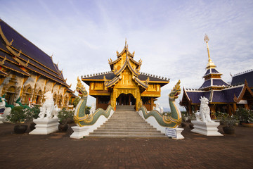 Fototapeta premium Wat Ban den Temple Maetang Chiangmai Thailand 