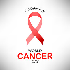 World Cancer Day background