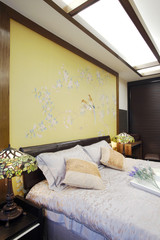 Chinese-style bedroom interiors