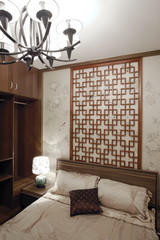 Chinese-style bedroom interiors