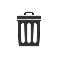 Bin - vector icon.