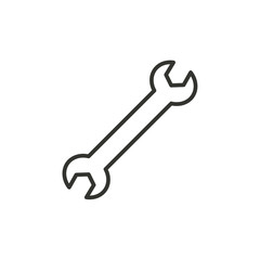 Wrench - vector icon.