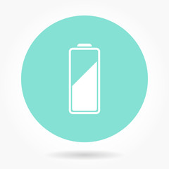 Battery - vector icon