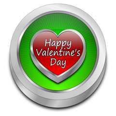 Happy Valentine's Day button