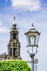 Fototapeta na wymiar Dresden Katholische Hofkirche