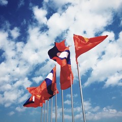 Lao PDR national flag
