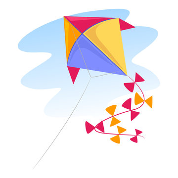 Colorful Flying Kite