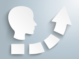 Growth Arrow Four Pieces Head Doping