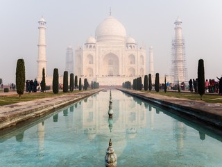 The Taj Mahal in Agra, India