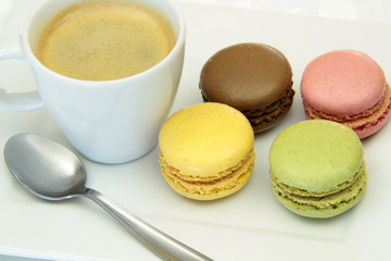café et macarons 14012016