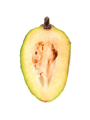 Half fruit feijoa