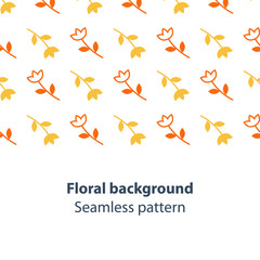 Seamless flower pattern