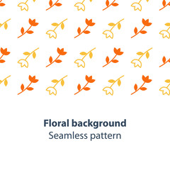 Seamless flower pattern