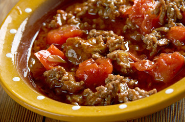 Axoa dish of the Basque