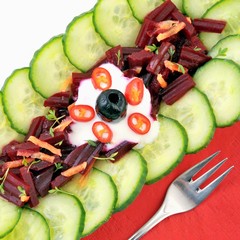 Rote Bete, salat