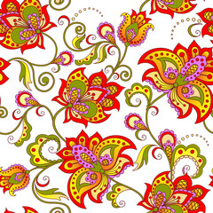 Floral seamless pattern